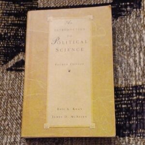 4/$40 An Introduction to Political Science Book